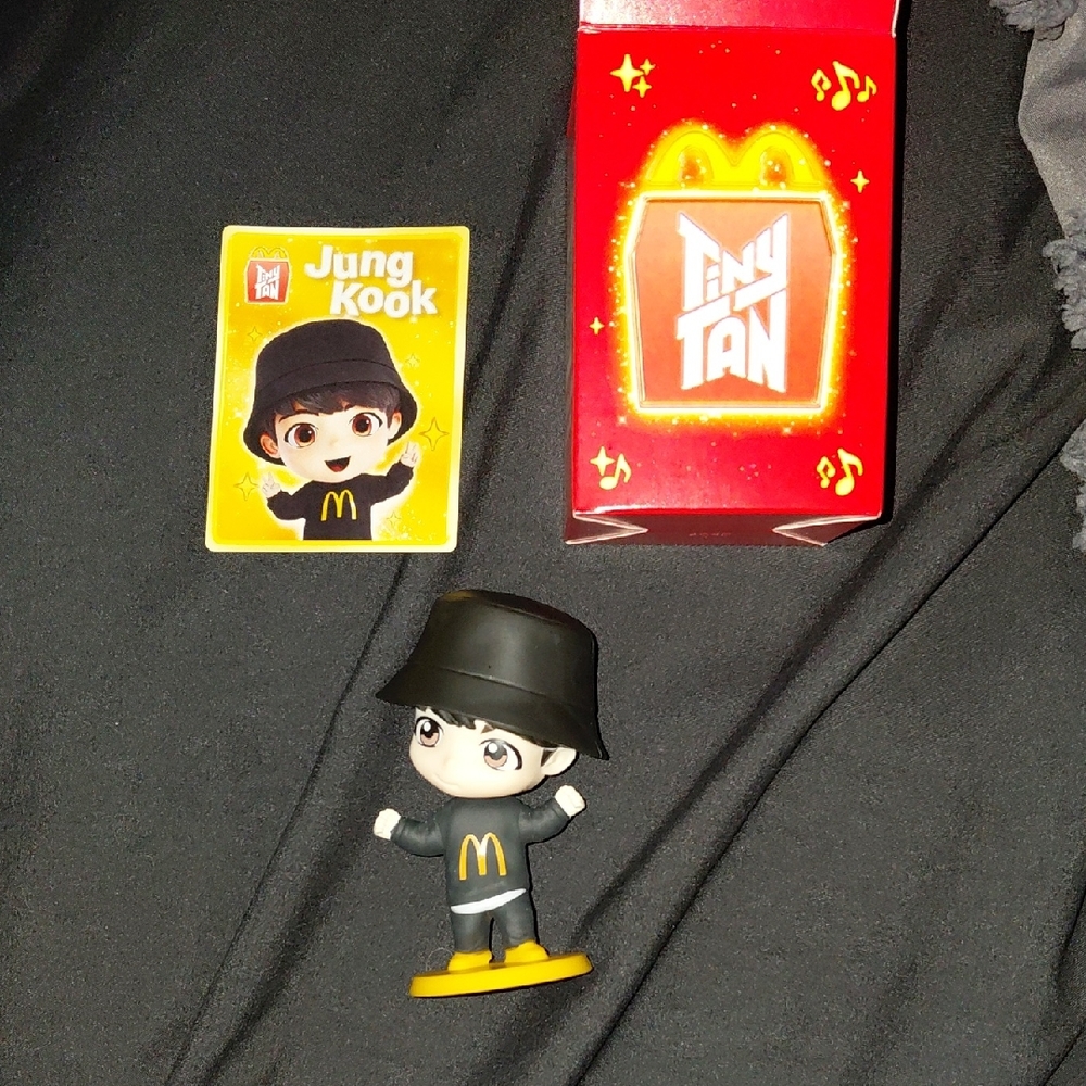 BTS Tiny Tan Mcdonalds Toy Encore Jungkook